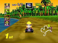 mario kart 64 on n64